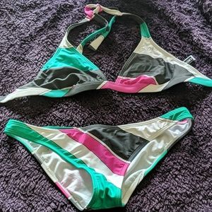 Roxy women's 2 piece swim suit